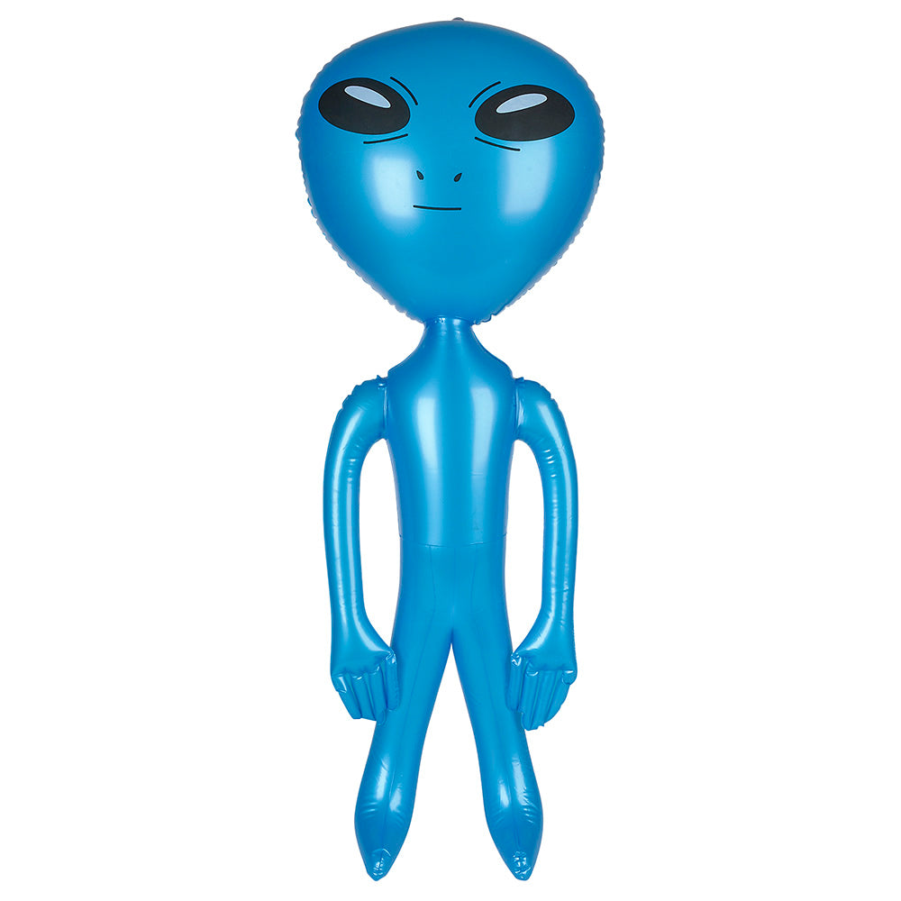 36 inch Alien Inflates - 3 Pack- One Blue, One Green, One Purple-Great Party Decorations - All Ages - Great for Parties of All Themes - Halloween Decorations - Great as Party Prizes Too
