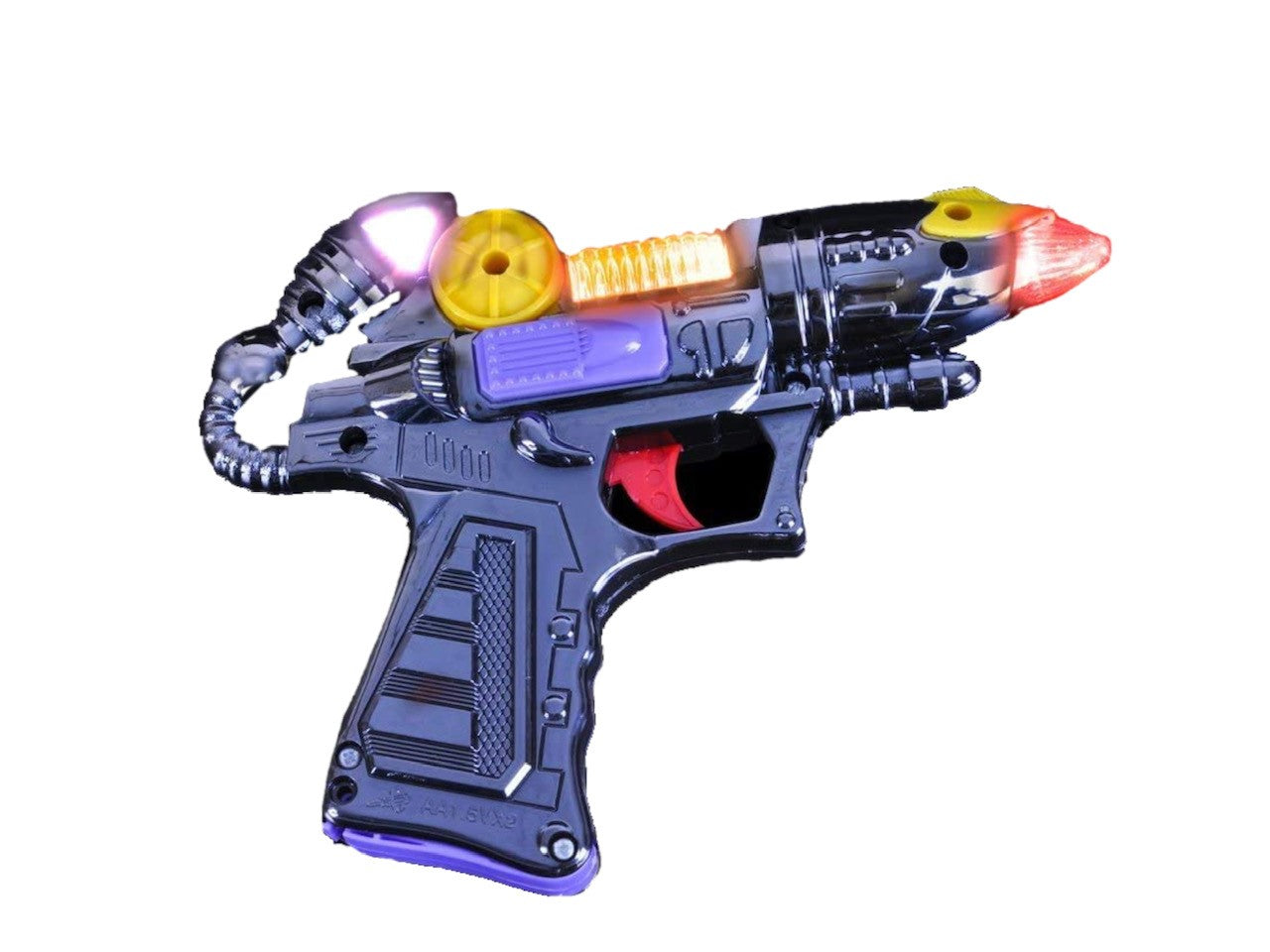 Toy Blaster Gun, Flashing Lights and Really Cool Sound Effects! Perfect for A Little Space Cowboy. Batteries Included