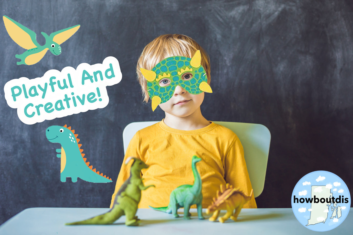 (24) Foam Dinosaur Masks for Kids Themed Party - Great Party Favors - Masquerade and Halloween Masks